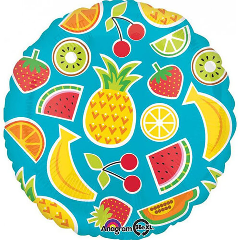 Banana Fruit Themed Foil Balloon Set (Multicolor) (Pack of 5) - Image 3