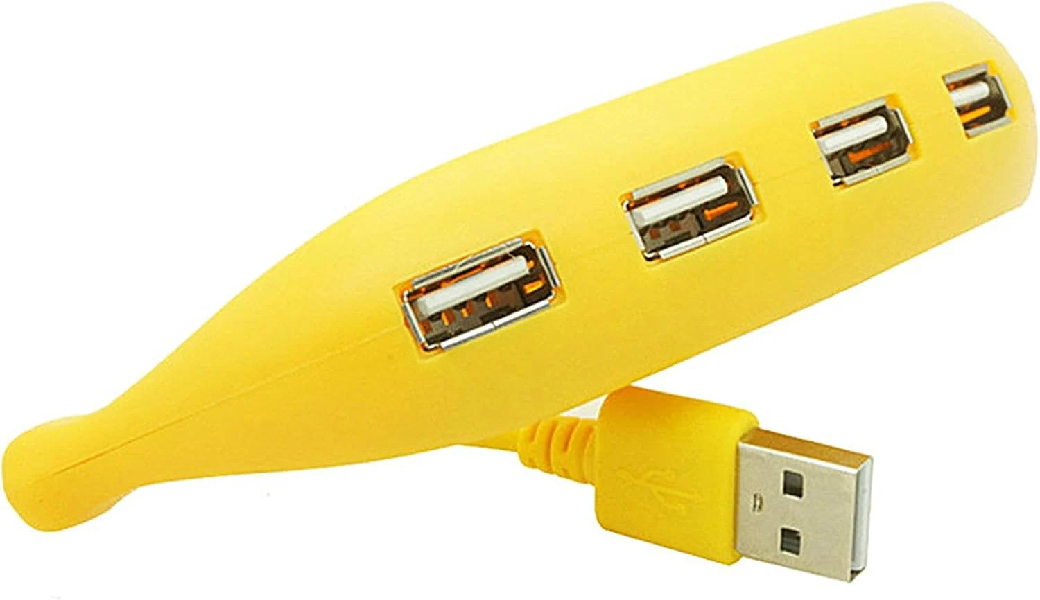 BananaHub: Quirky 4-Port USB 2.0 Hub with Cute Design, Sturdy Build Quality, Plug & Play, Compatible with Laptop, PC & Mac - Image 8