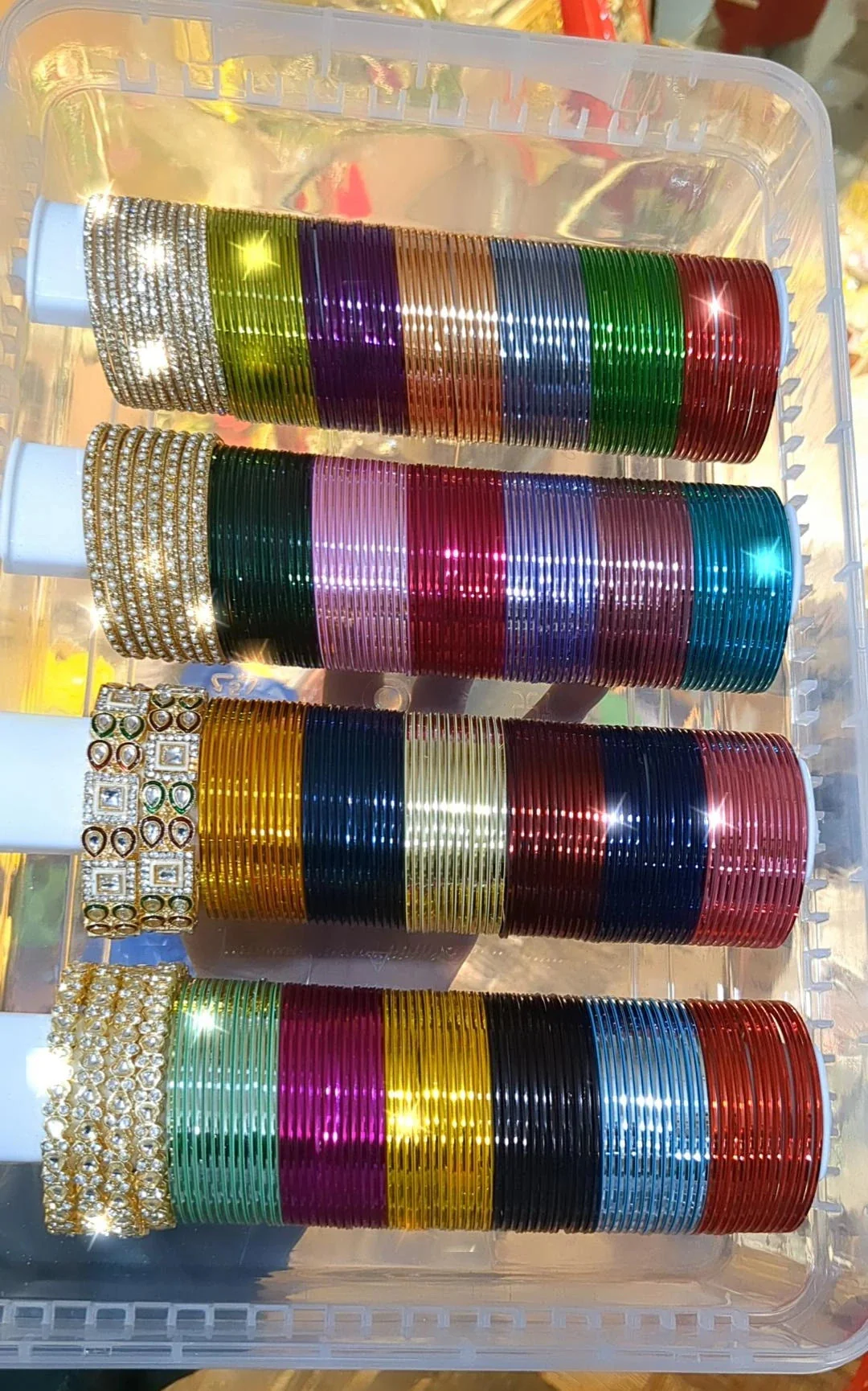 Bangles combo with siders and organizer - Image 3