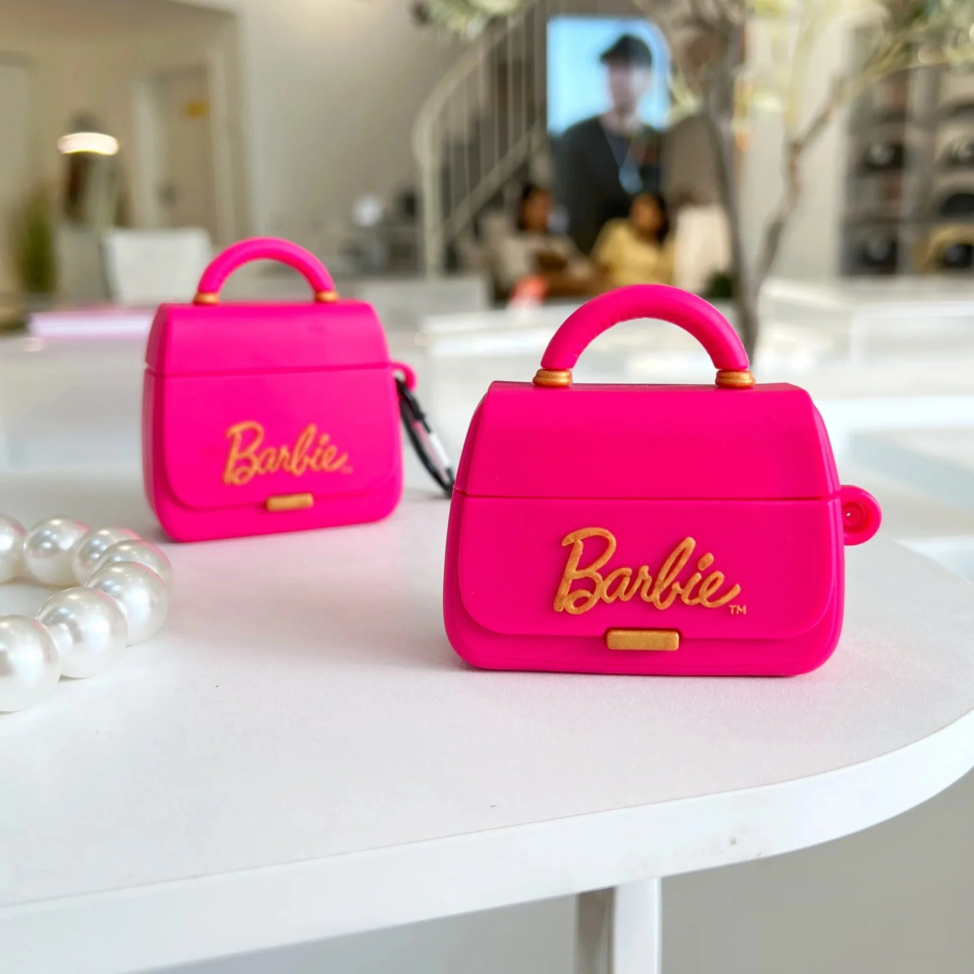 BARBIƎ Airpods Cover for Apple AirPods - Premium Silicone Case (Limited Edition)