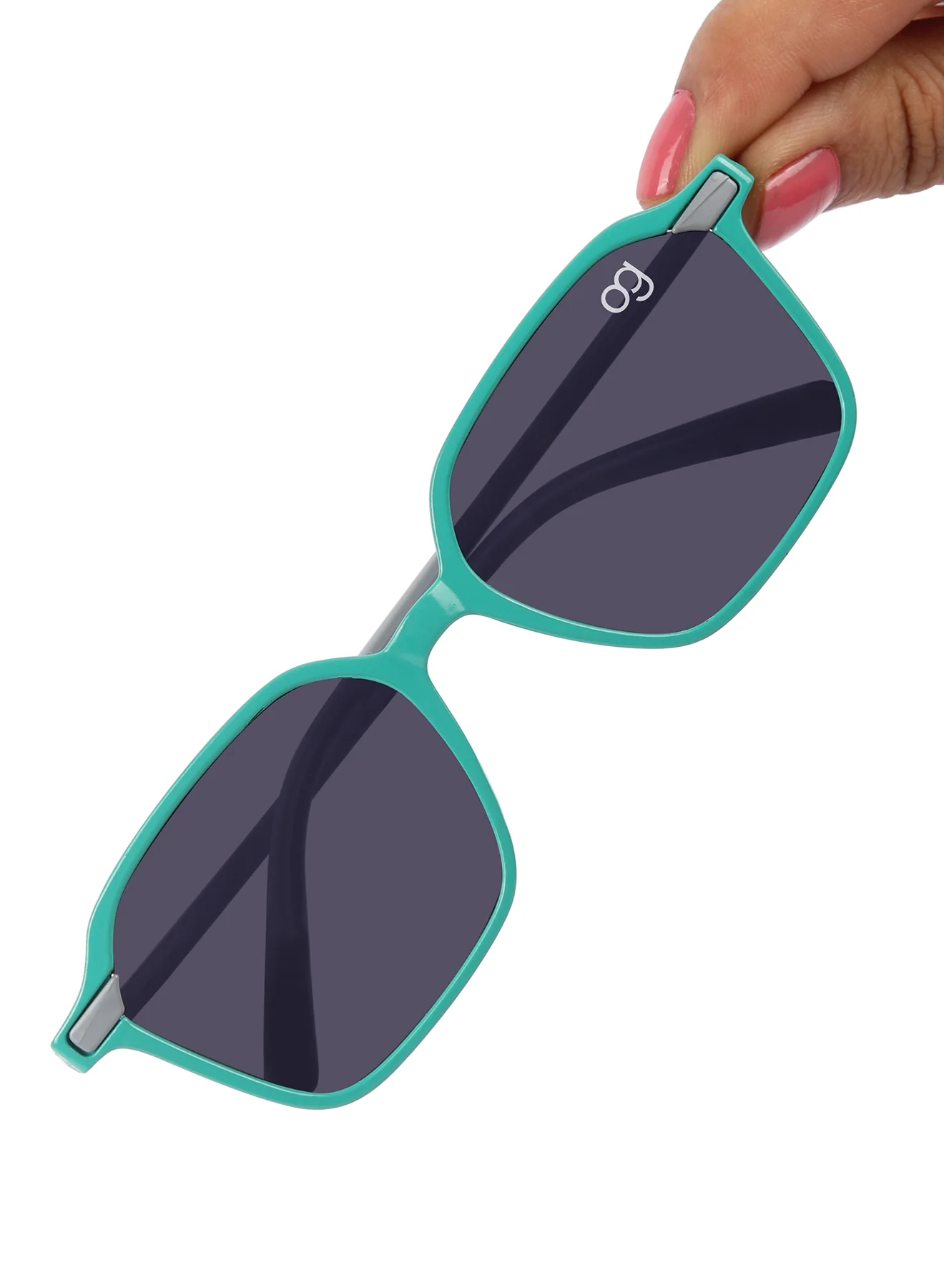 Barebeam Green Square Kids Sunglasses - Image 5