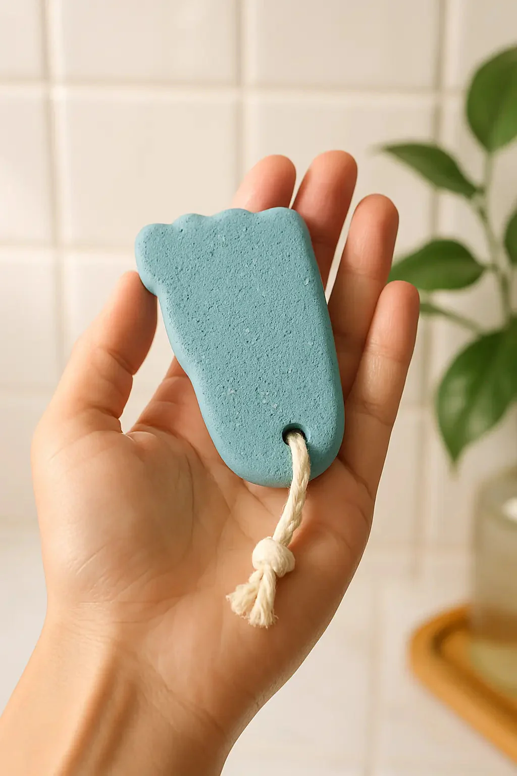 Be Organic Foot-Shaped Pumice Stone for Cracked Heels and Dead Skin Removal – Natural Foot Scrubber - Image 9
