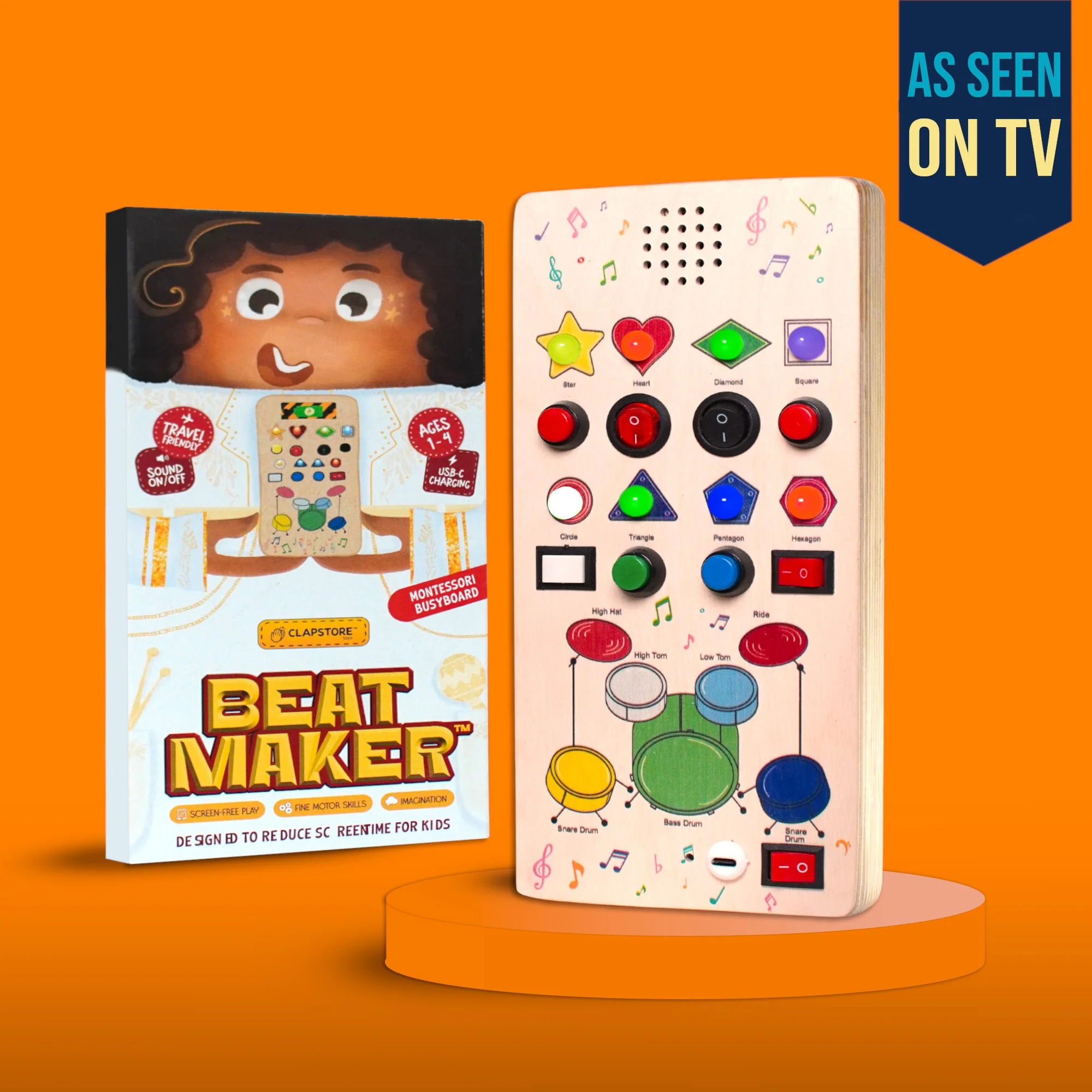Beat Maker Montessori Busy Board - V9 Rechargeable - Image 152
