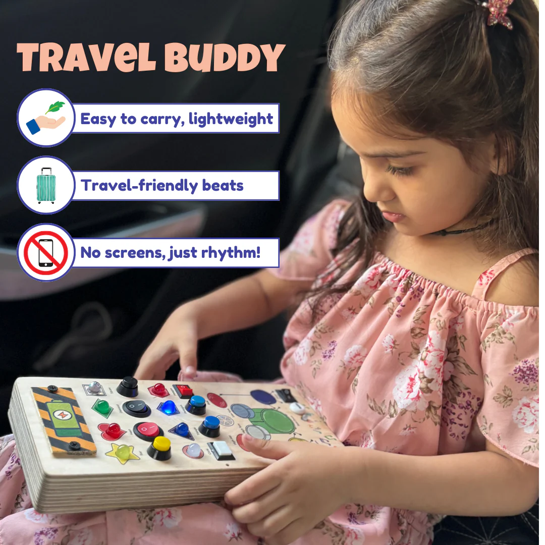 Beat Maker Montessori Busy Board - V9 Rechargeable - Image 5