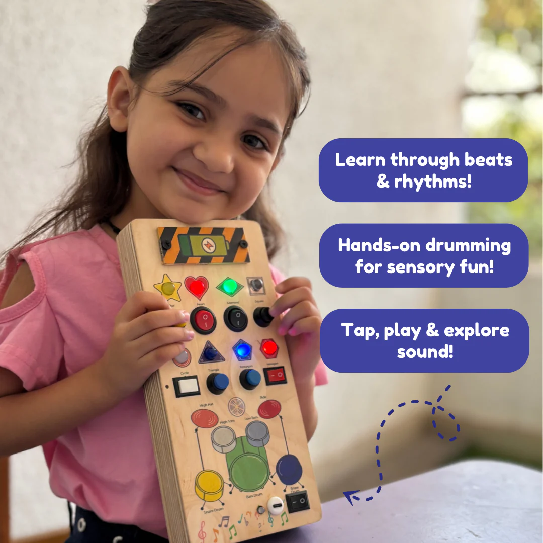 Beat Maker Montessori Busy Board - V9 Rechargeable - Image 8