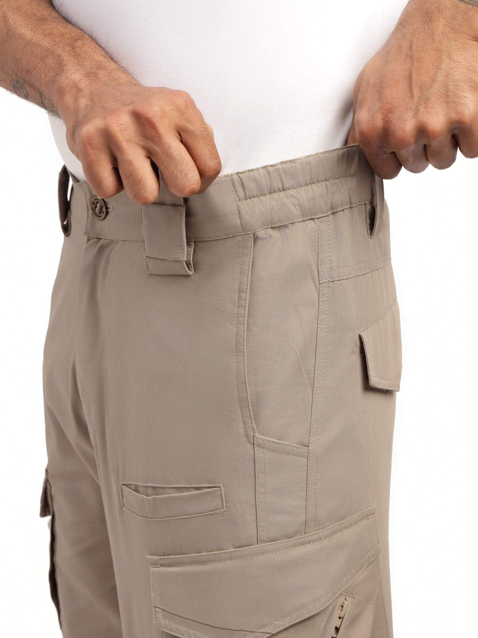 Beige Achiever Tactical Pant - Image 4