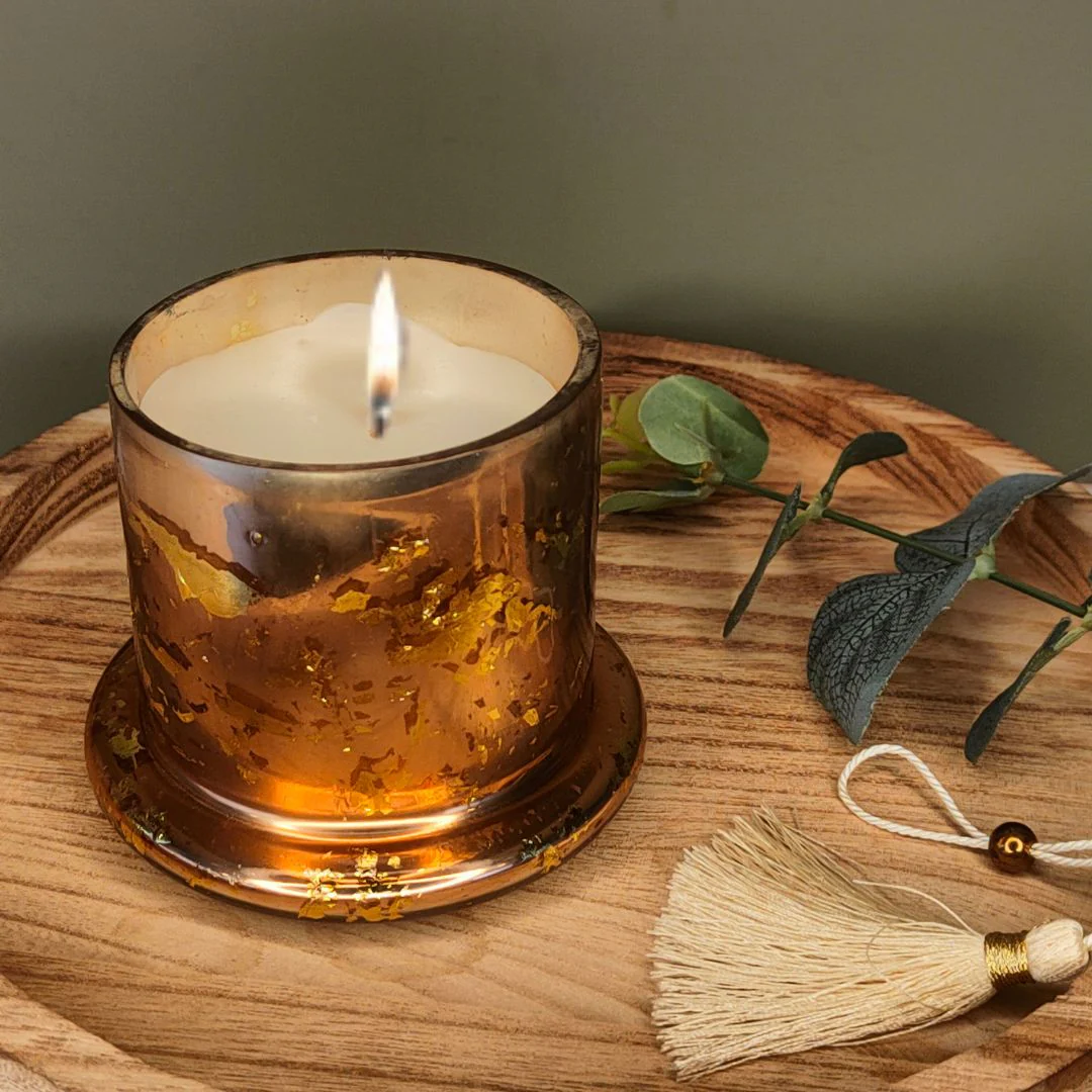 Bell Jar Candle Bronze