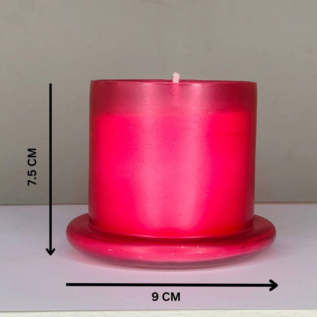 Bell Jar Candle Red - Image 4