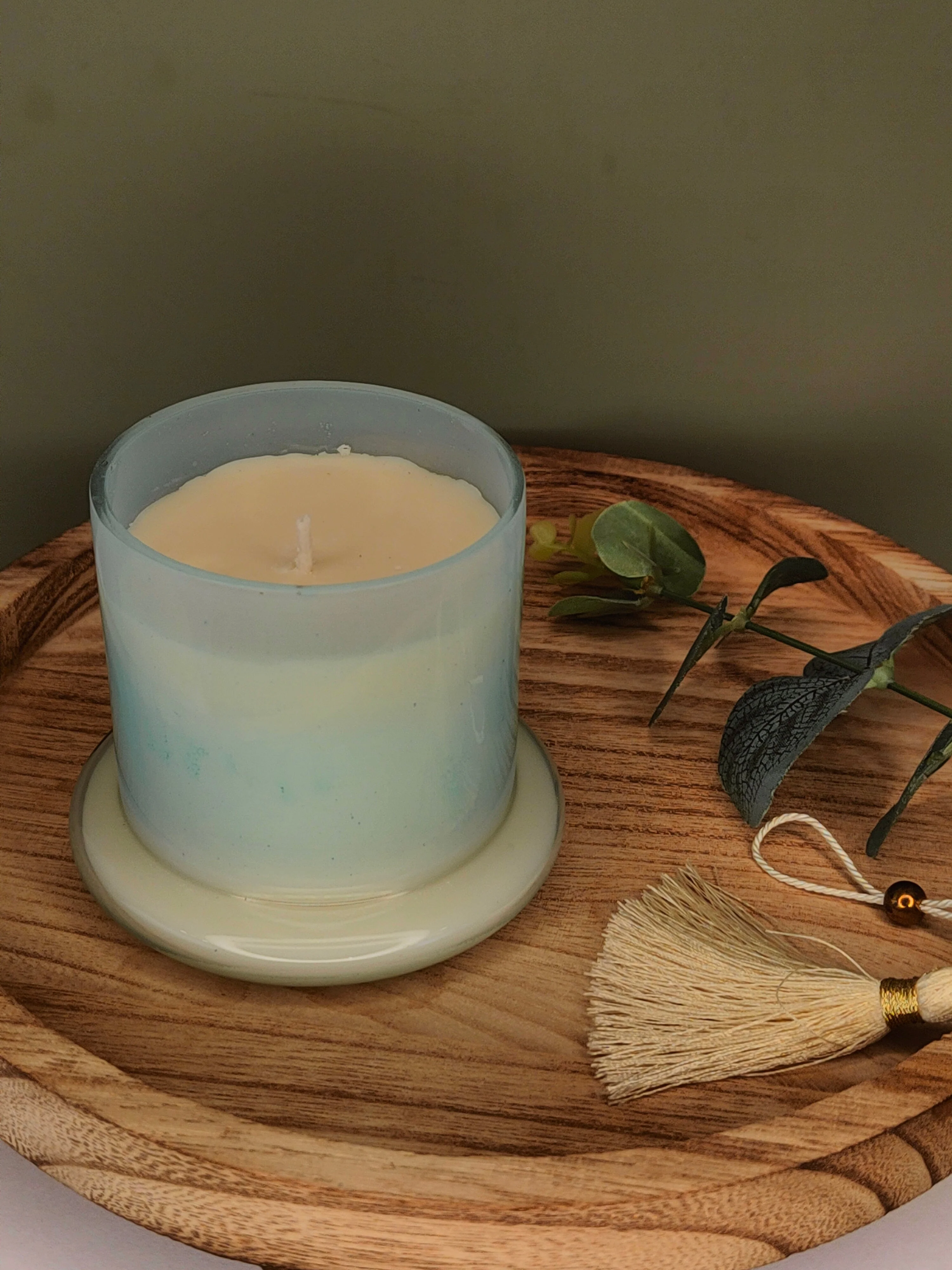 Bell Jar Candle White - Image 3