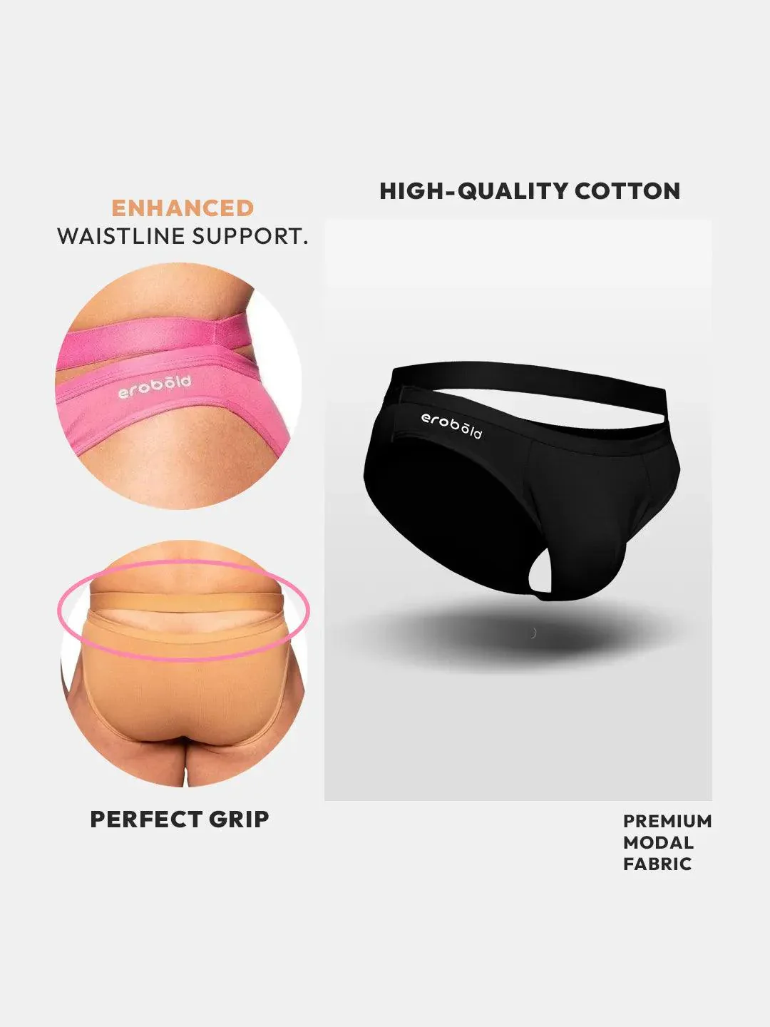 BellyBand Brief /Black - Image 7