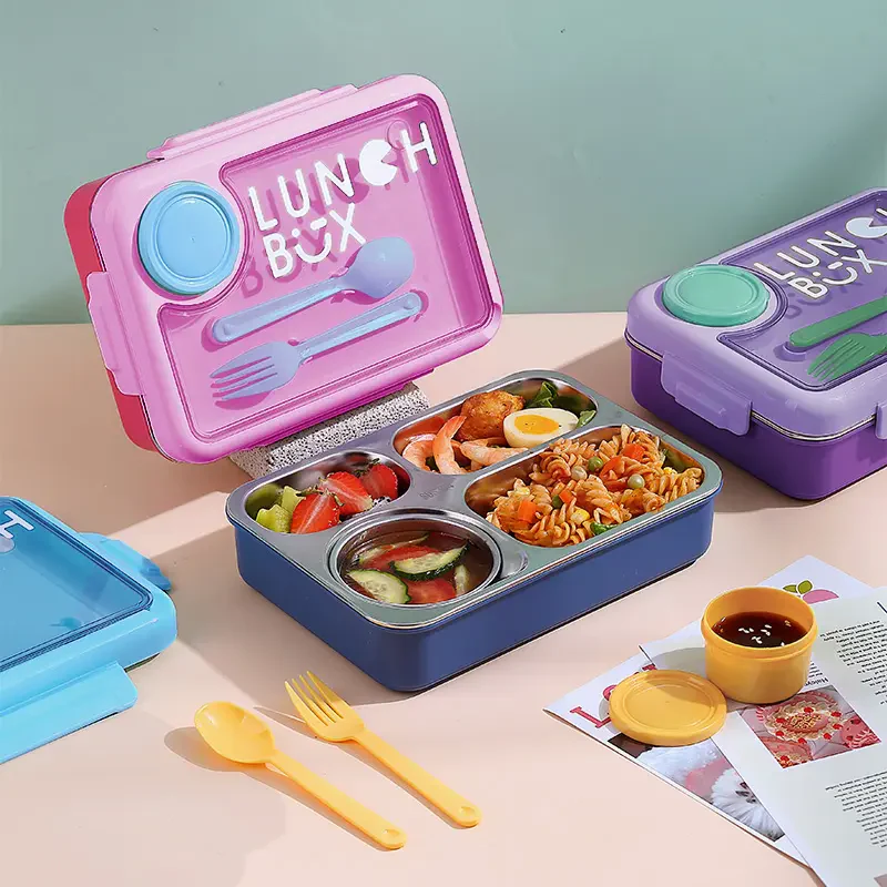 Bento Lunch Box with 3 Compartments - Image 12