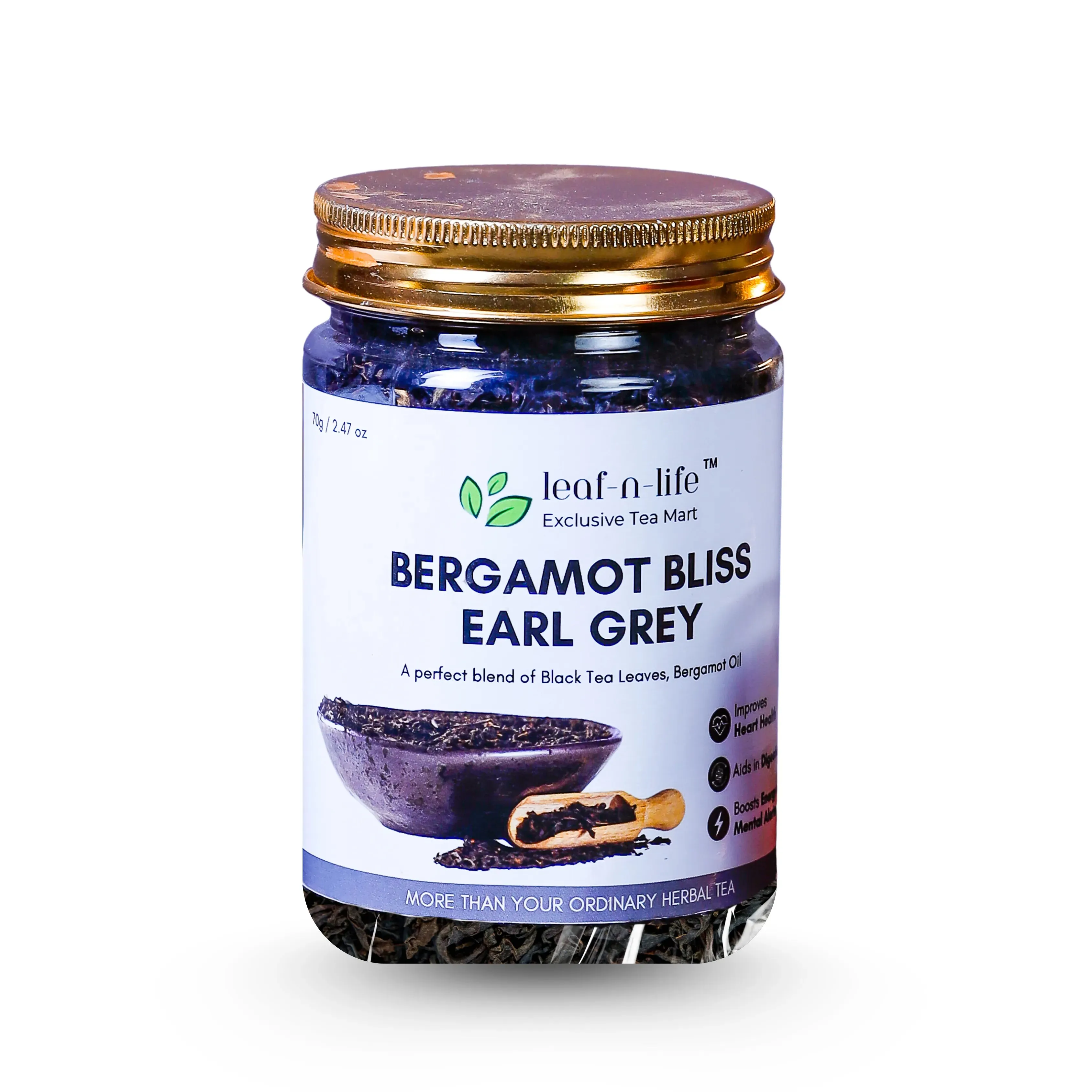 Bergamot Bliss Earl Grey – Earl Grey Tea for Energy & High Tea - Image 2