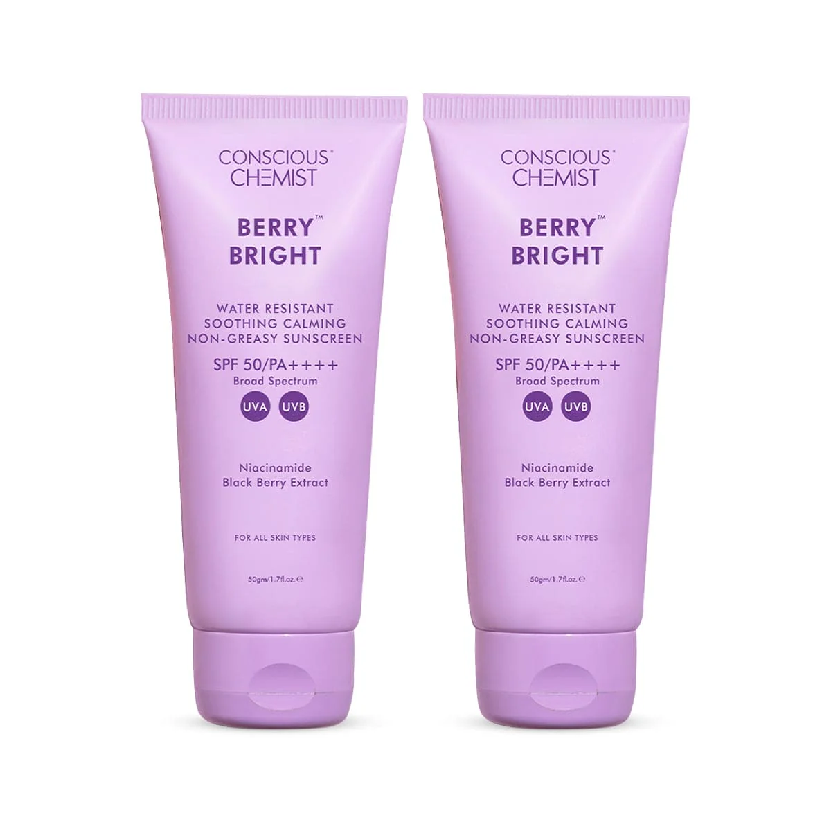 Berry Bright Sunscreen | SPF50 PA ++++ | 50 Gm | BS - Image 10