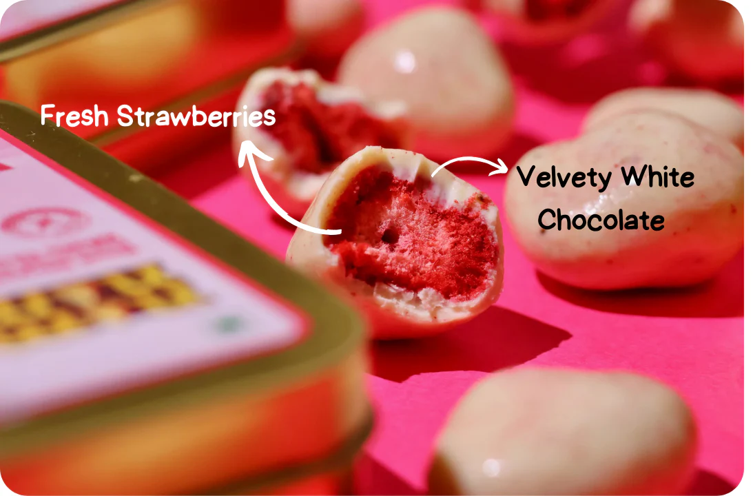 Bestseller Strawberry Combo– Dipped in Belgian Couverture - Image 3