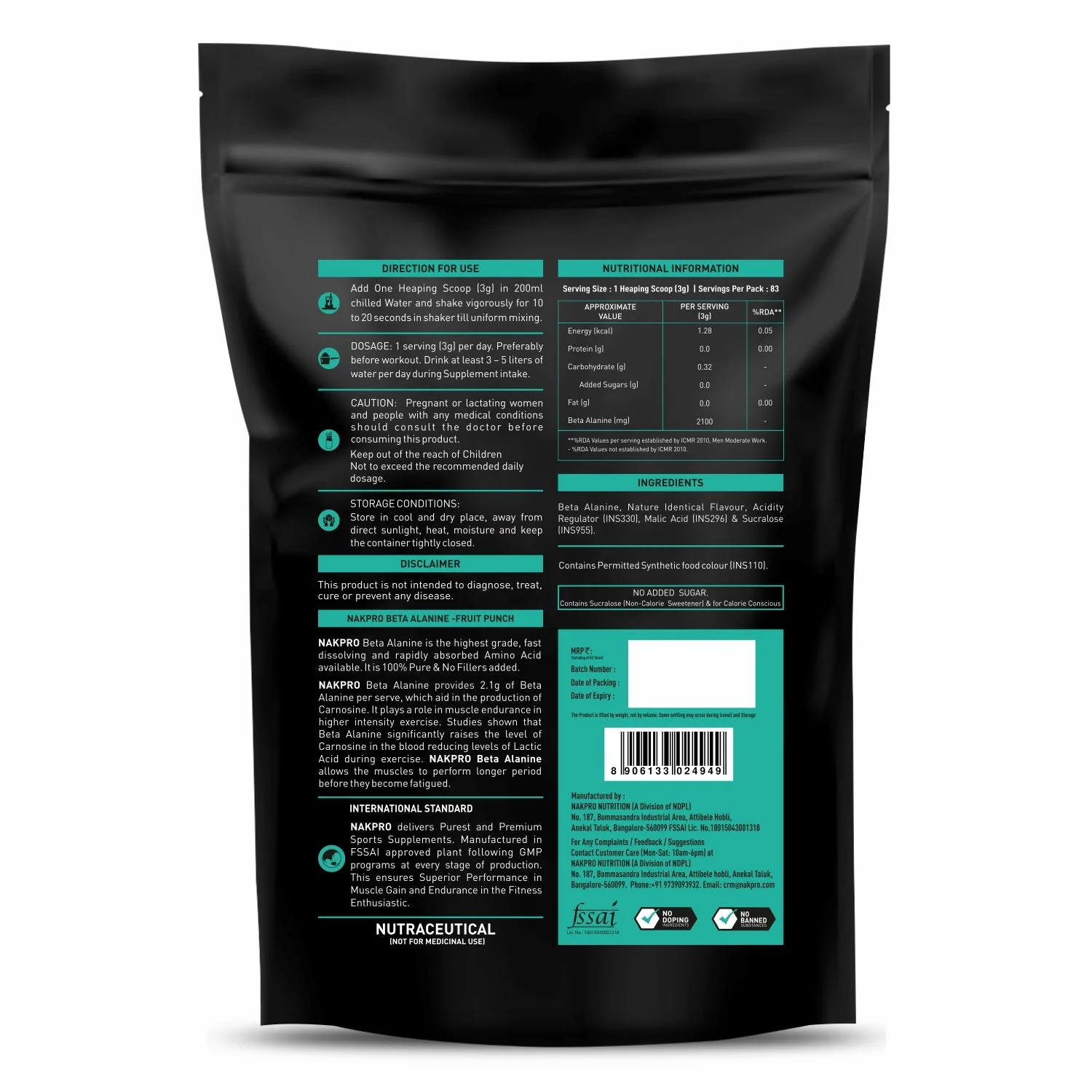 Beta Alanine | Amino Acid Supplement - Image 10