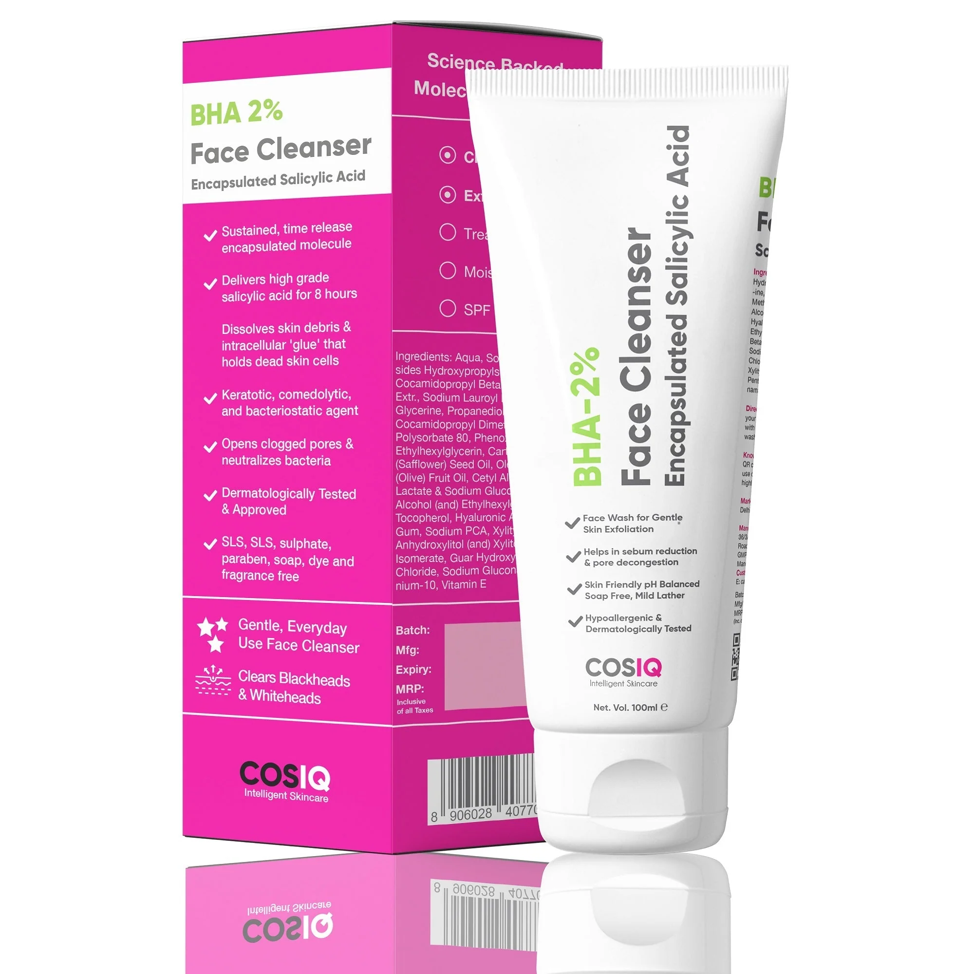 BHA-2% Salicylic Acid Face Cleanser, 100ml