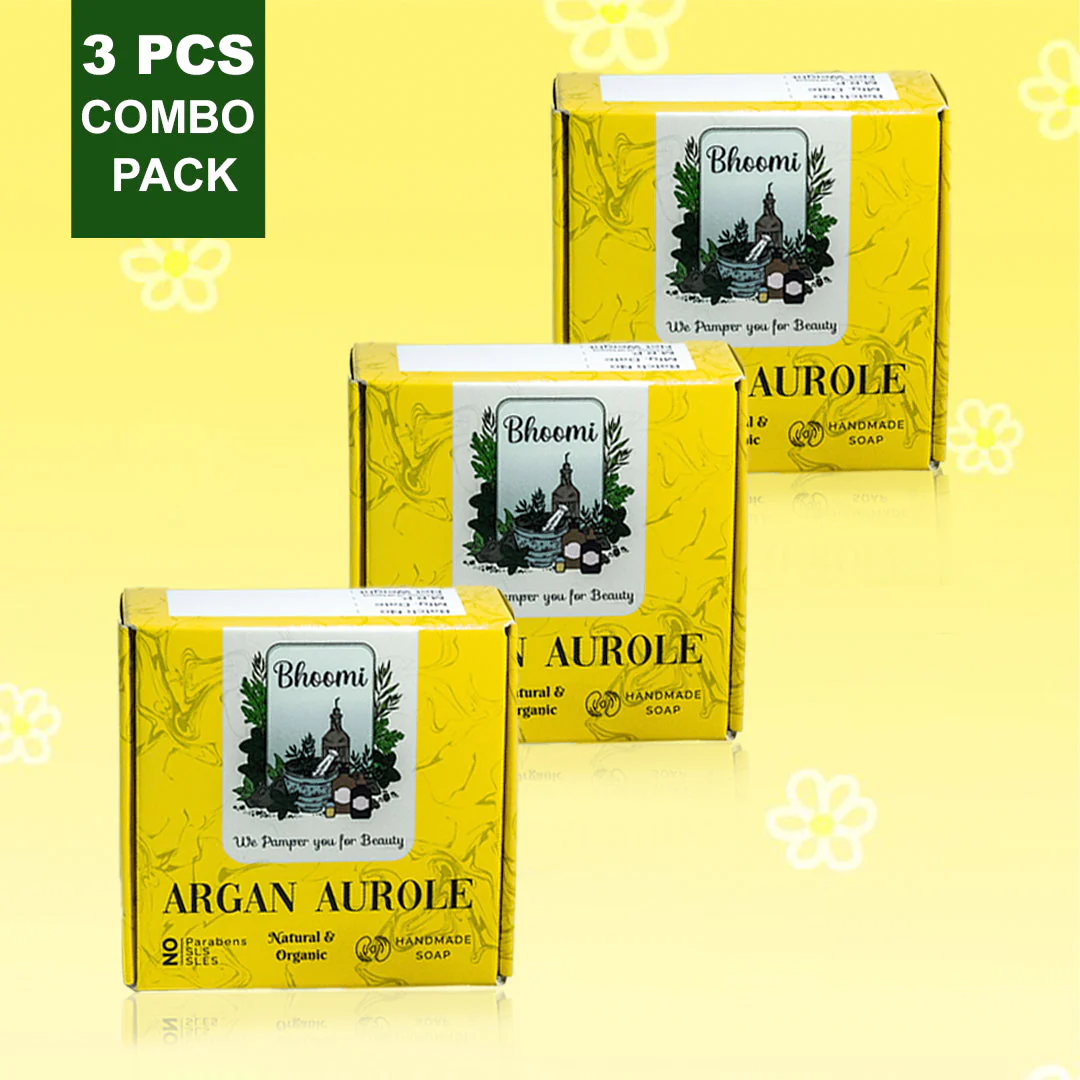 Bhoomi Herbal India Argan Aurole Soap, Handmade Soap, Natural and Organic - Image 7