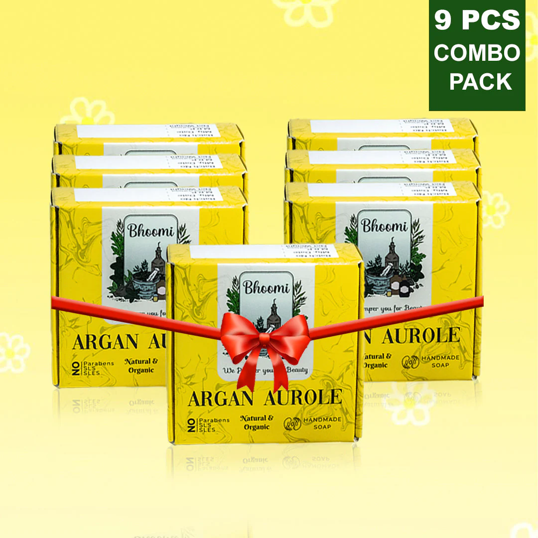 Bhoomi Herbal India Argan Aurole Soap, Handmade Soap, Natural and Organic - Image 9