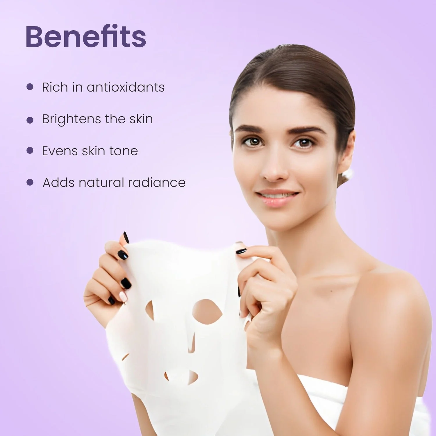 Bhoomi Herbal India Collagen and Peptide Sheet Mask (20 ml)- Pack of 5 - Image 8