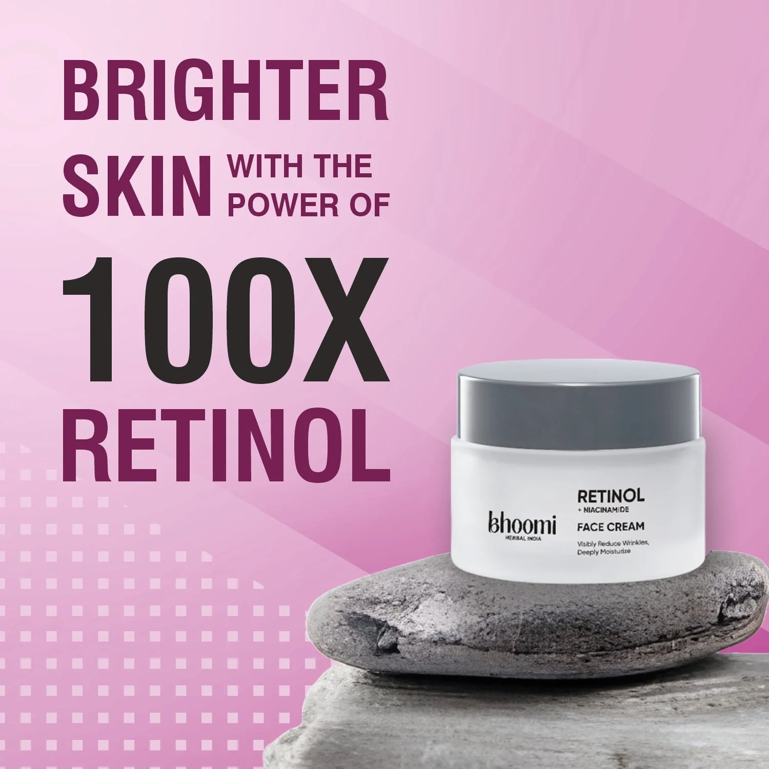 Bhoomi Herbal India Retinol + Niacinamide  Face Cream (50gm)- Pack of 2 - Image 3