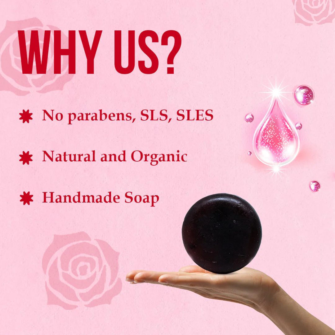 Bhoomi Herbal India Rose Musk Soap - Image 6