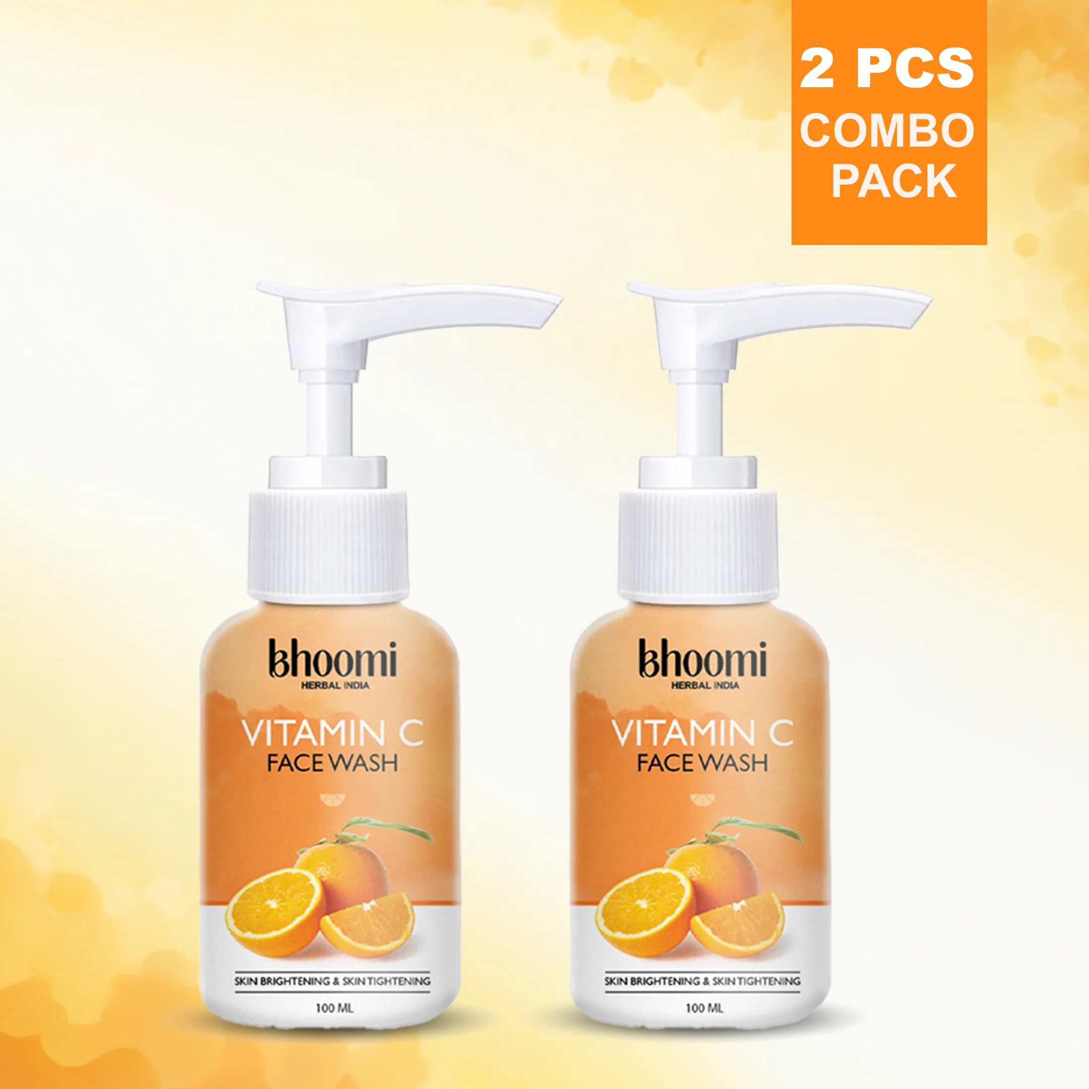 Bhoomi herbal India Vitamin C Face Wash (100 ml) - Image 11