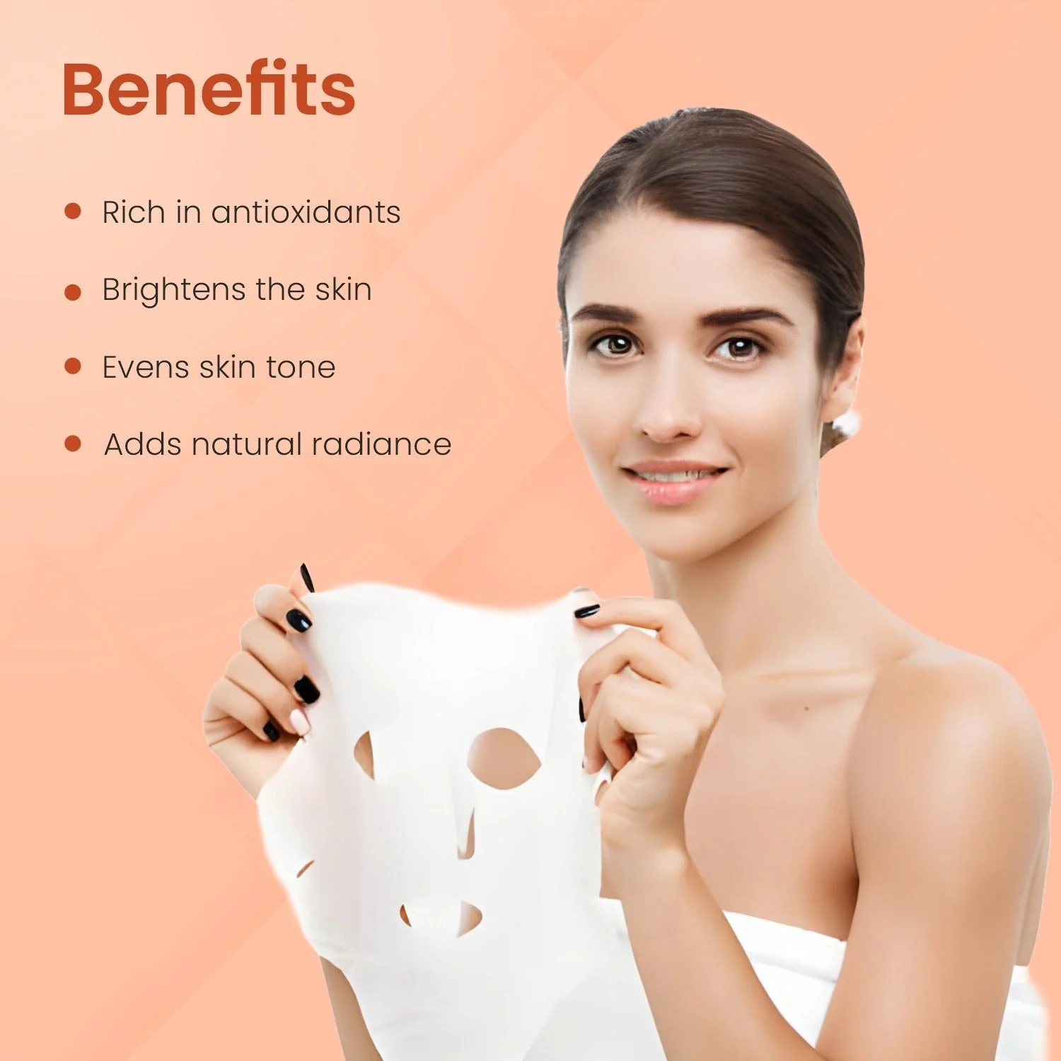 Bhoomi Herbal India Vitamin C Sheet Mask (20 ml) - Image 3