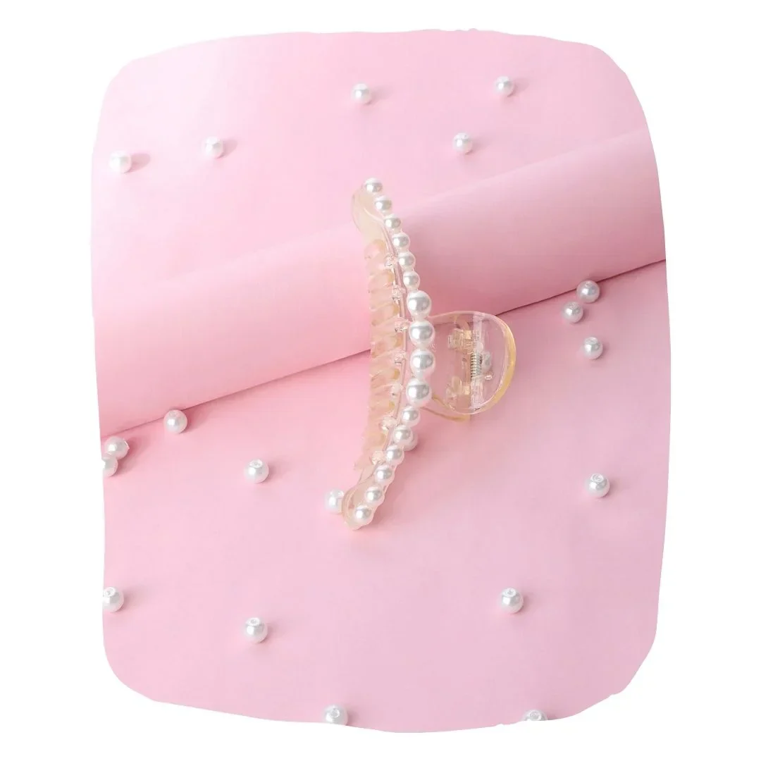 Big Pearl Hair Claw Clip – Elegant Style
