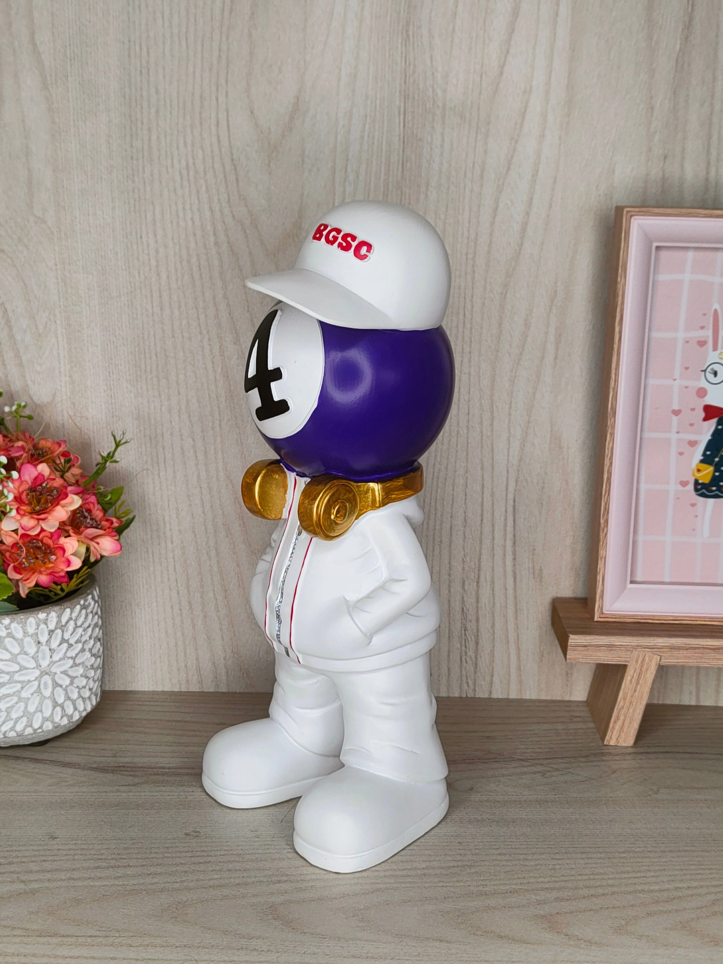 Billiard Fashion Boy Statue Decoration Ornament Number 4 - Image 3