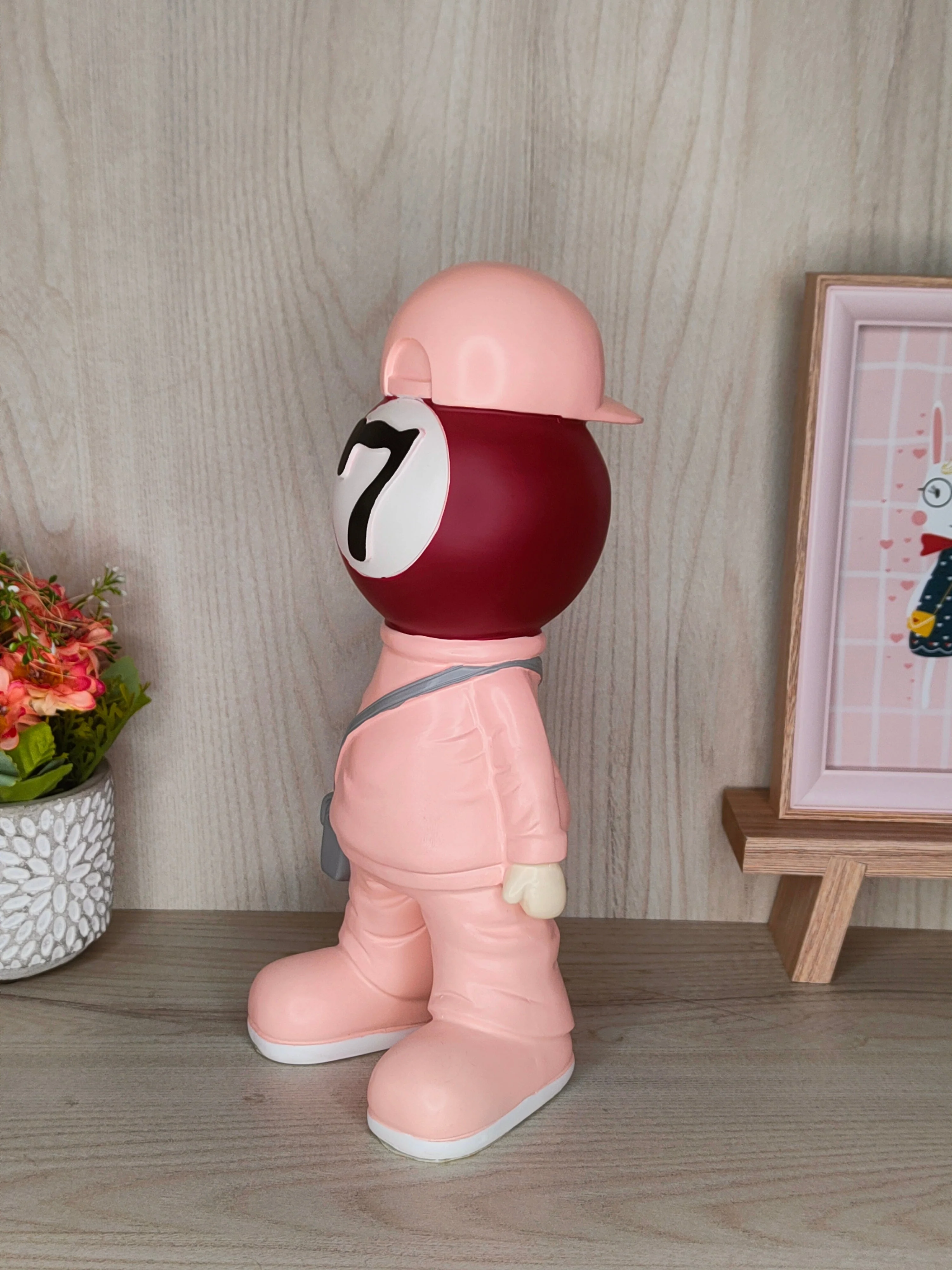 Billiard Fashion Boy Statue Decoration Ornament Number 7 - Image 3