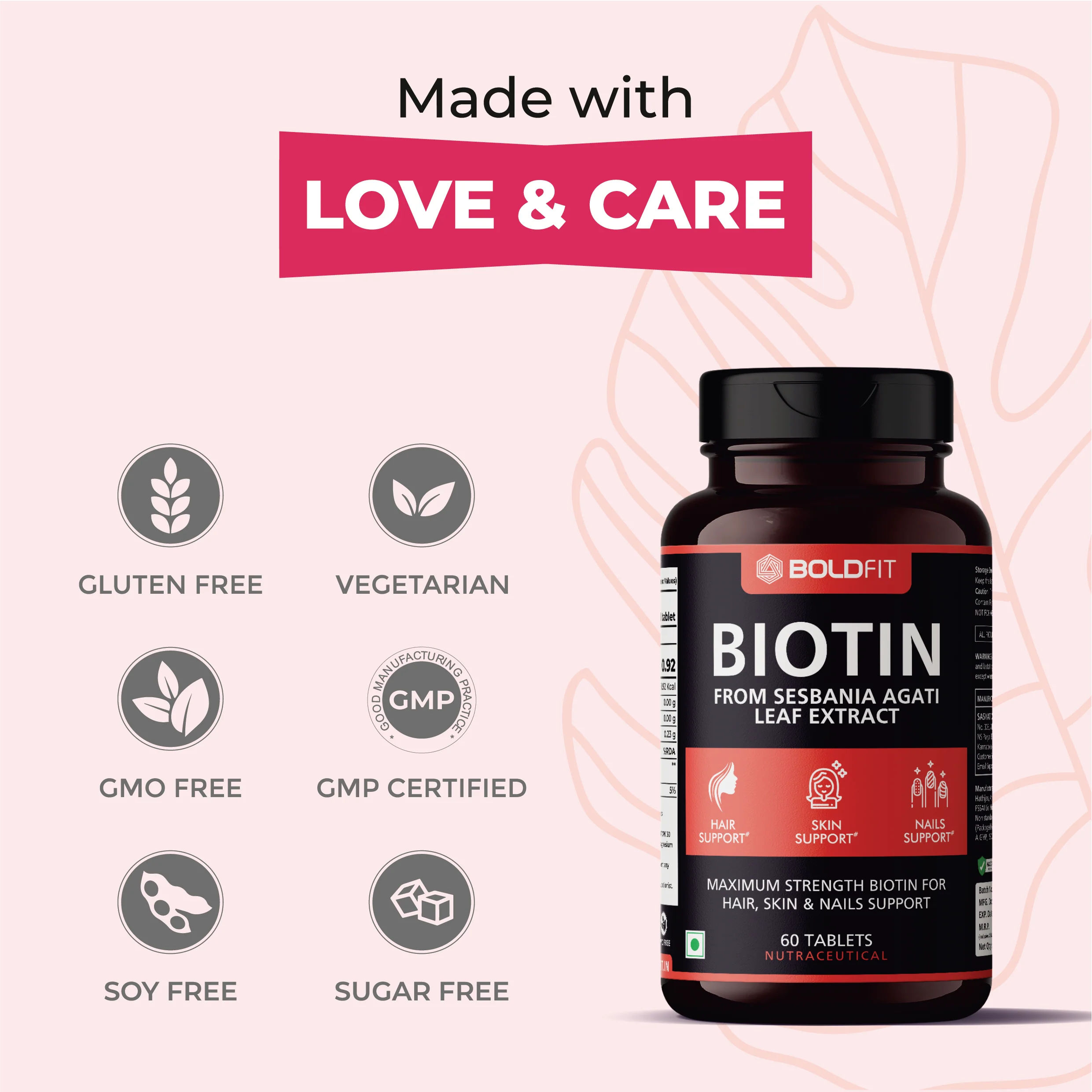 Biotin 10000mcg Tablets - Image 4