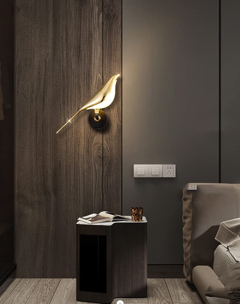 Bird Modern Metal Wall Light - Image 12
