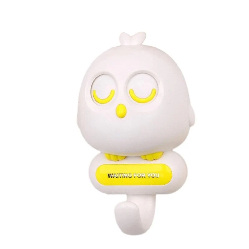 Birdy: Cute & Quirky Bird Wall Hook with Blinking Eyes, Easy Wall Installation & Strong Adhesive for Keychain, Bags etc. - Image 2