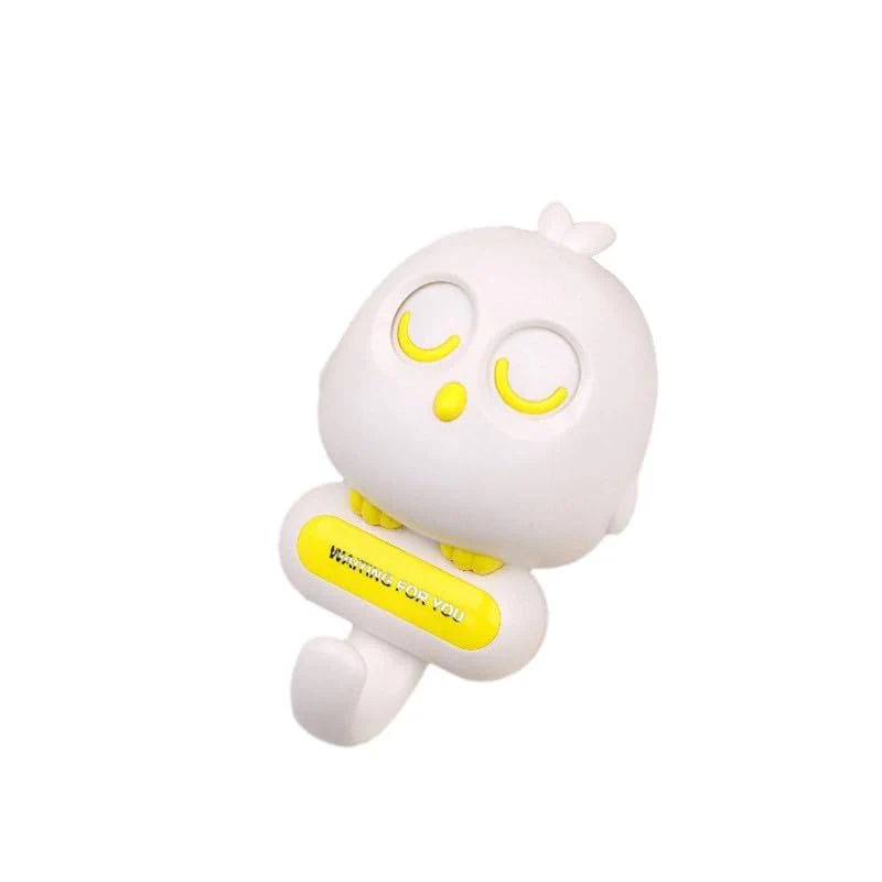 Birdy: Cute & Quirky Bird Wall Hook with Blinking Eyes, Easy Wall Installation & Strong Adhesive for Keychain, Bags etc. - Image 7