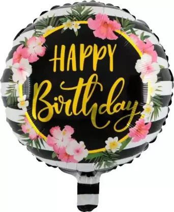 Birthday Party Celebration Balloon (Multicolor) (Pack of 5) - Image 3