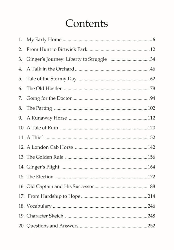 Black Beauty - Illustrated Abridged Classics for Children with Practice Questions - Image 2