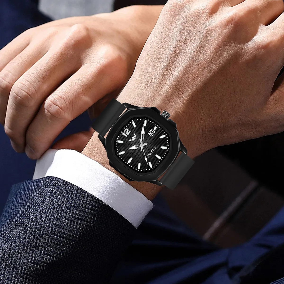 Black Dial Analog Watch - Image 2