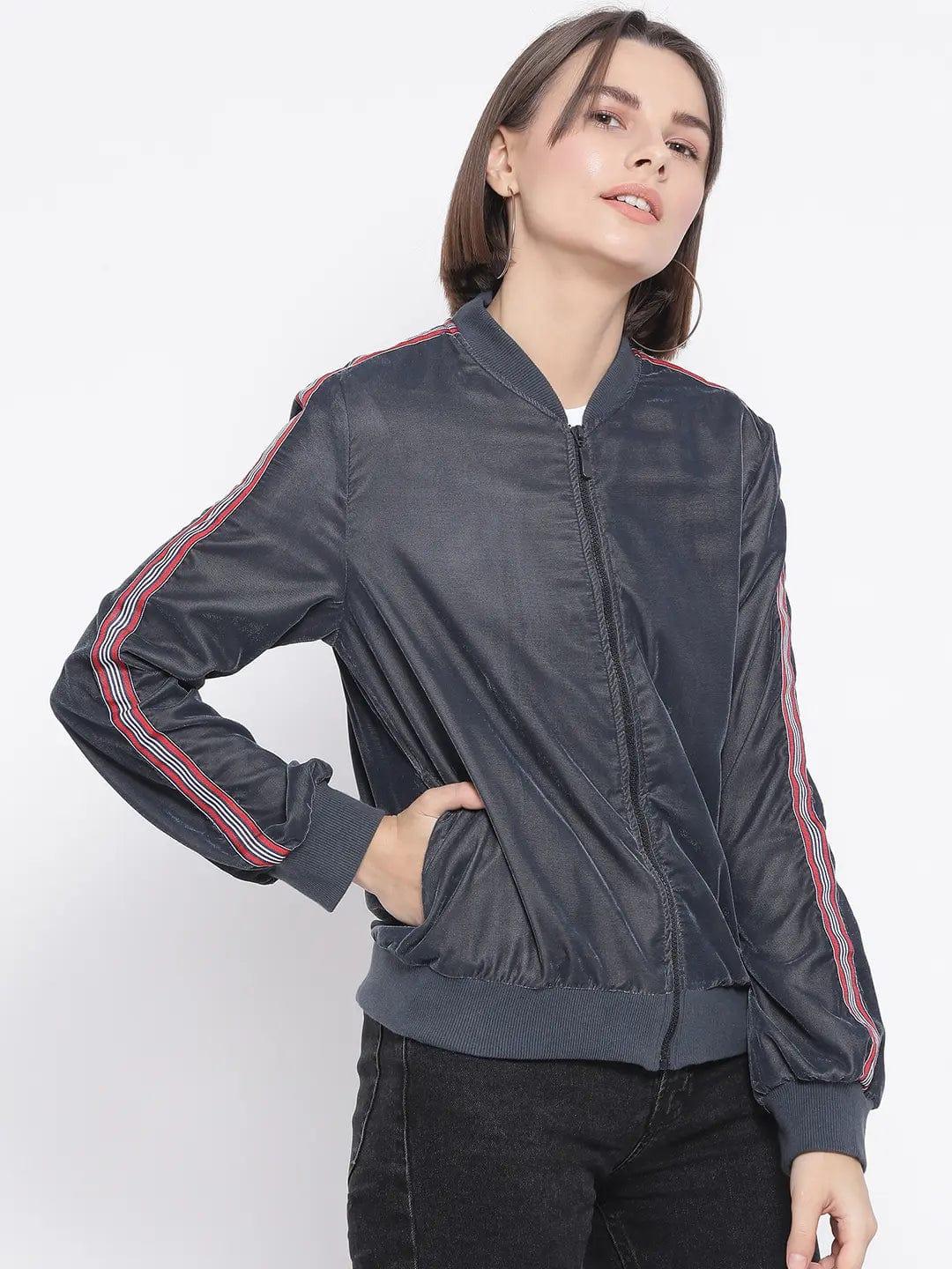 Black Diaz Side Detail Women Jacket - Image 4