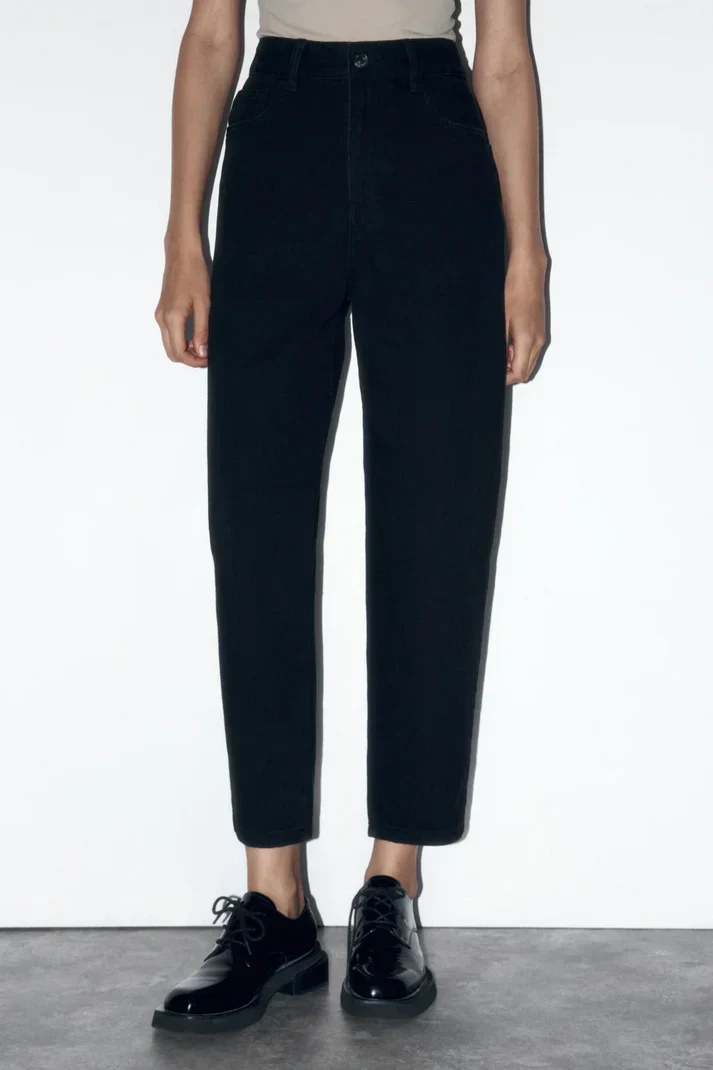 Black mom fit jeans - Image 3