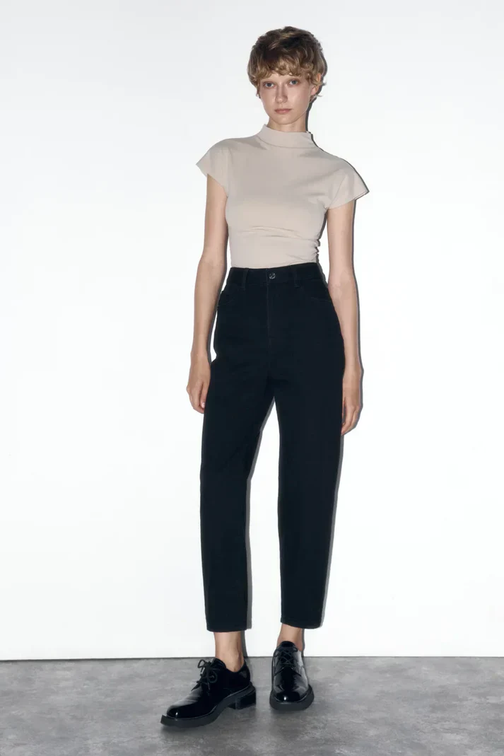 Black mom fit jeans - Image 5