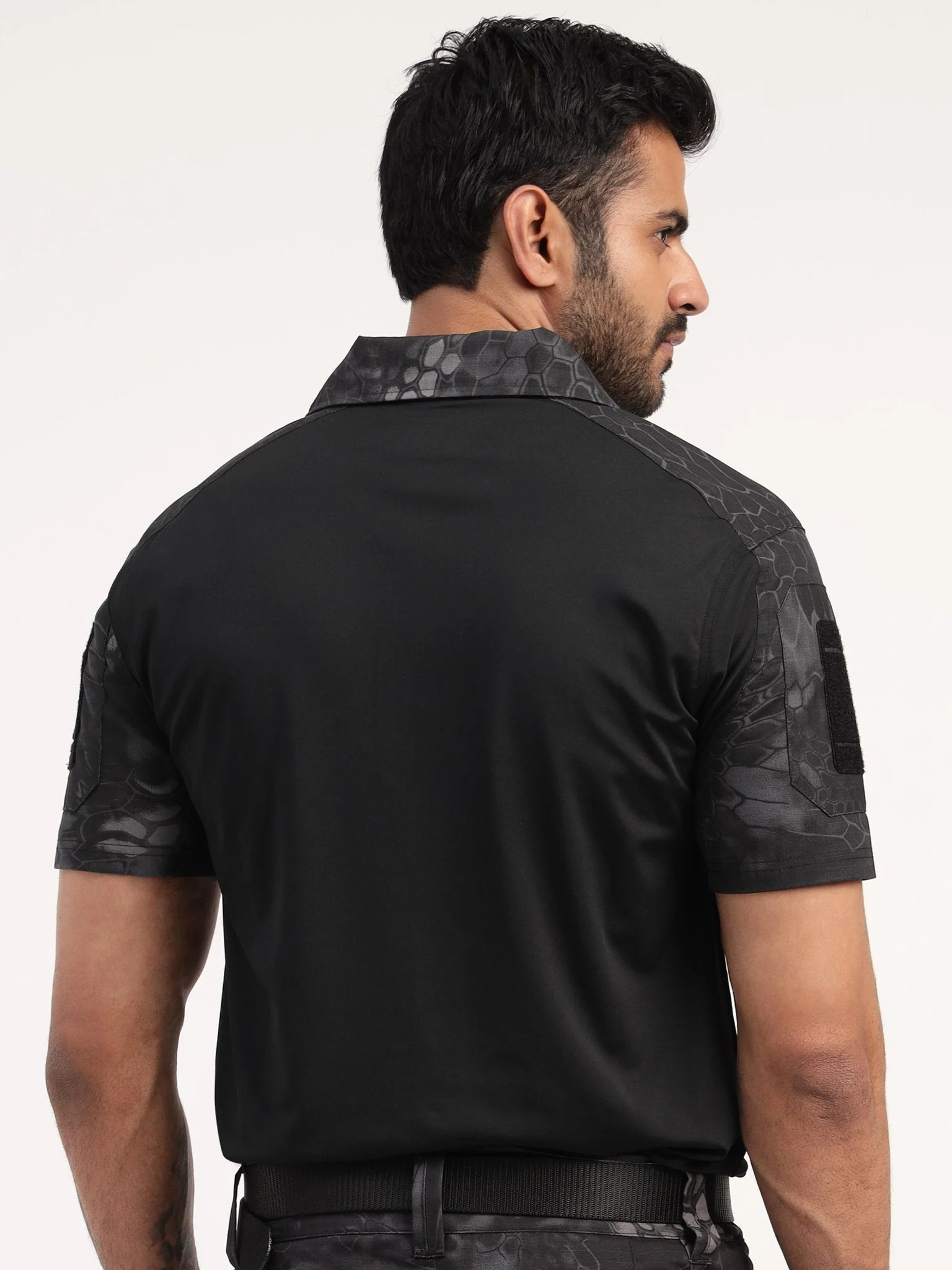 Black Python Short Sleeves Tactical T-shirt - Image 2