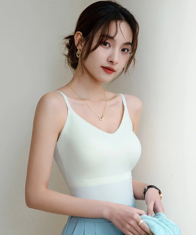 Blair Built-In Bra Spaghtetti Top - Image 10