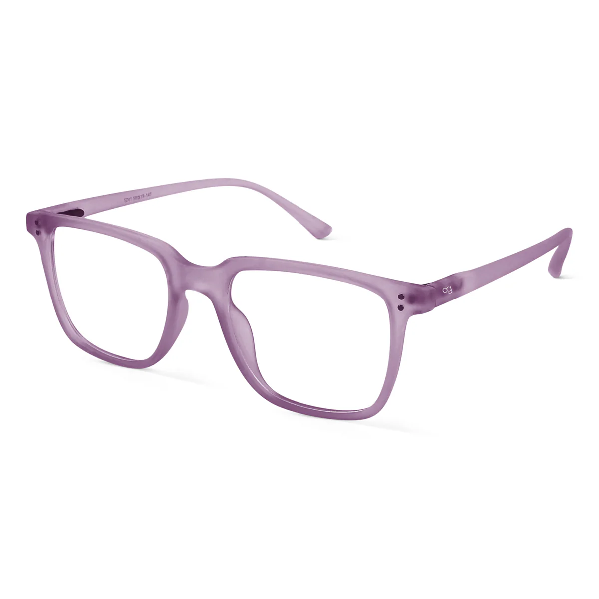 Blanco Shimmer Square Blue Screen Glasses