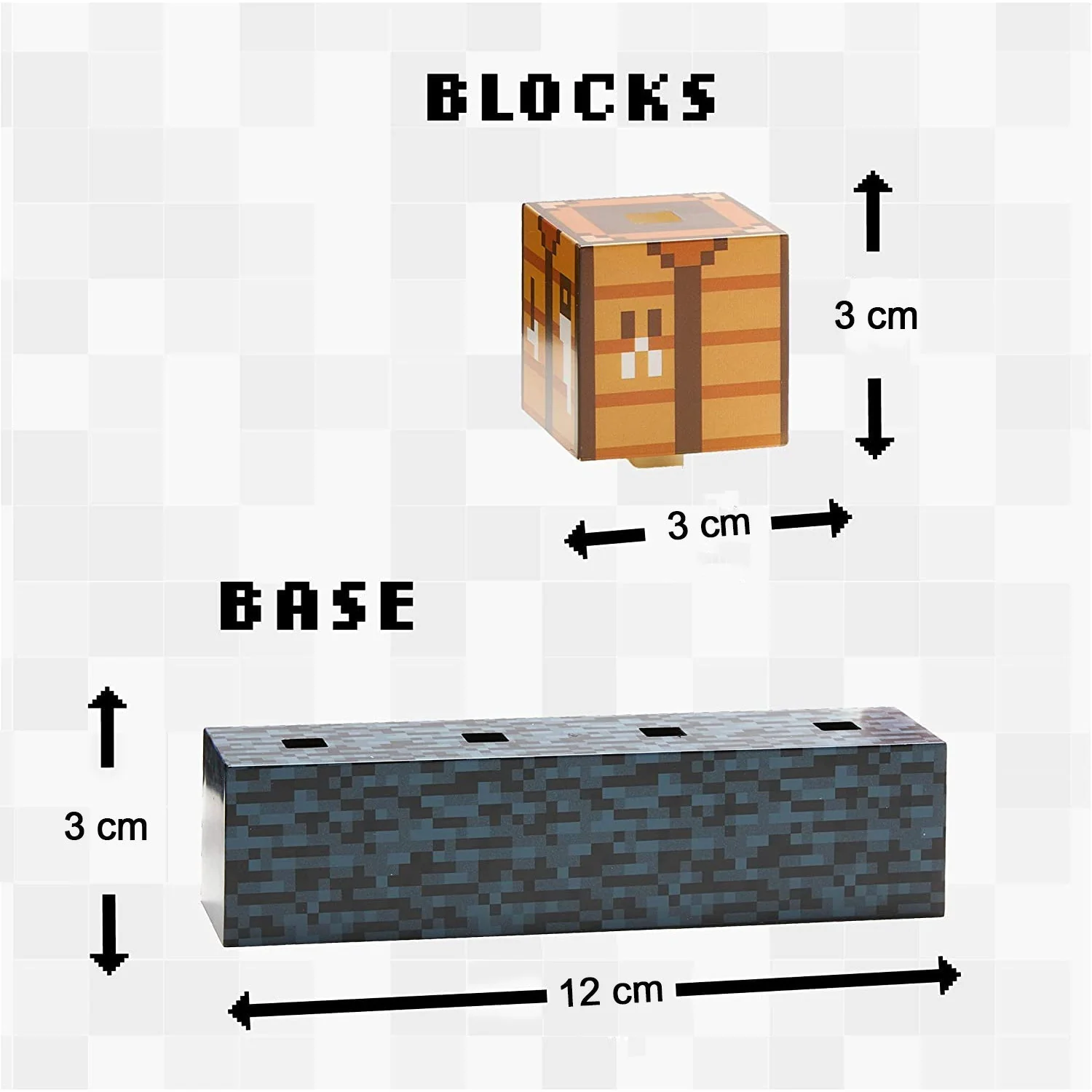 BlockCraft: Minecraft LED Lamp Building Blocks with Stackable Design, USB-Powered Night Light, Fun Desk Setup for Gamers & Streamers - Image 5