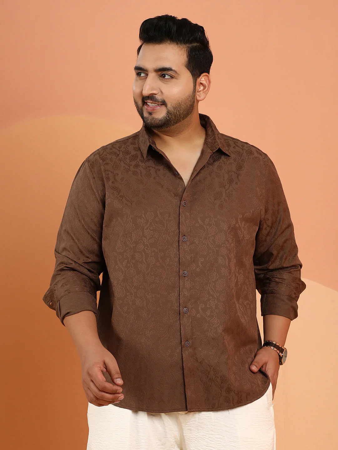 Bloom-Jacquard Shirt - Image 2