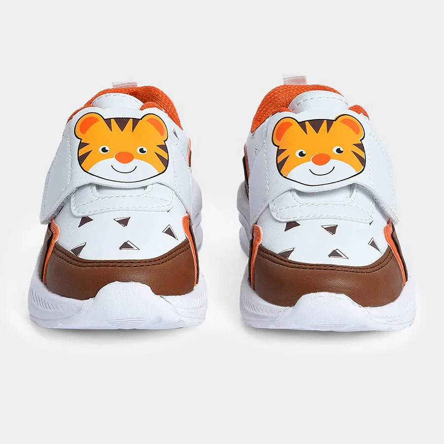 Bloom Leo Pattern Pu Leather Shoes - Image 2