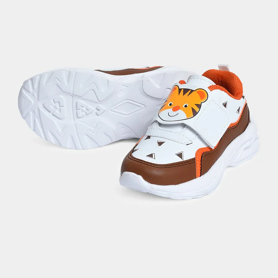 Bloom Leo Pattern Pu Leather Shoes - Image 3