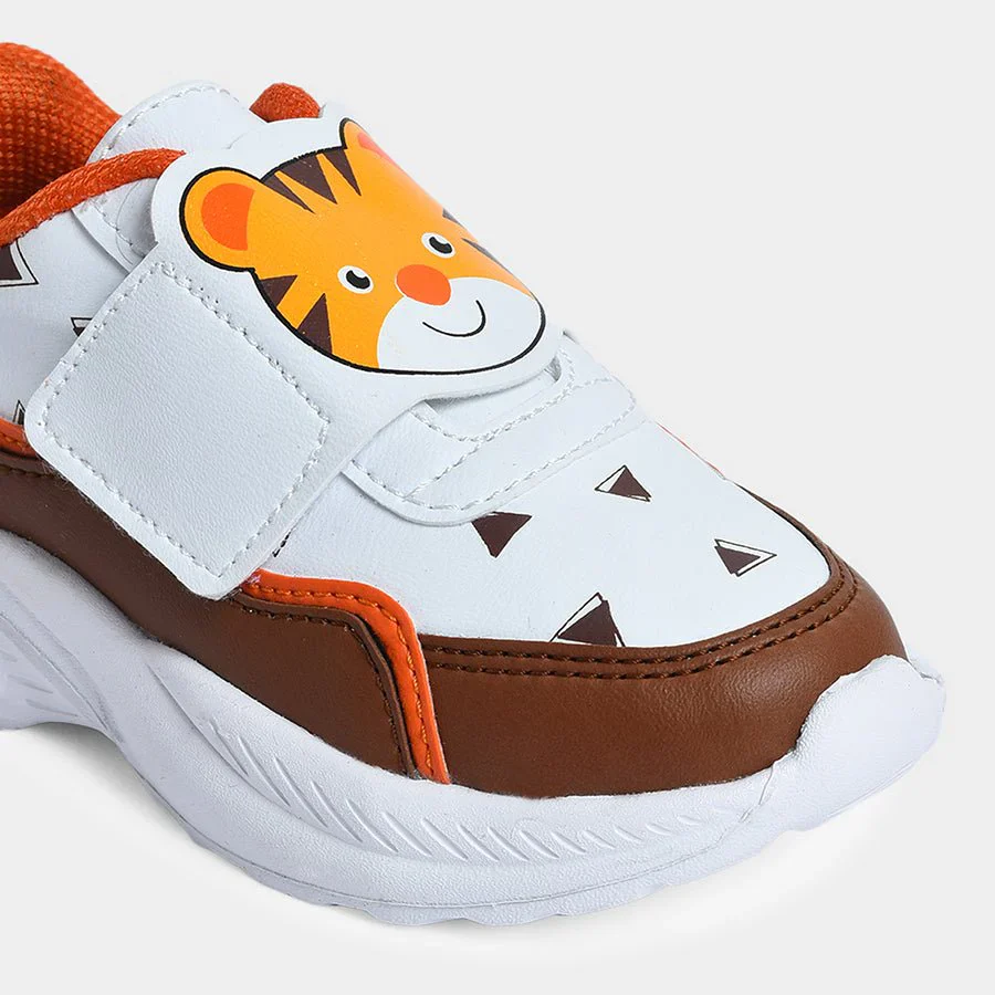 Bloom Leo Pattern Pu Leather Shoes - Image 7