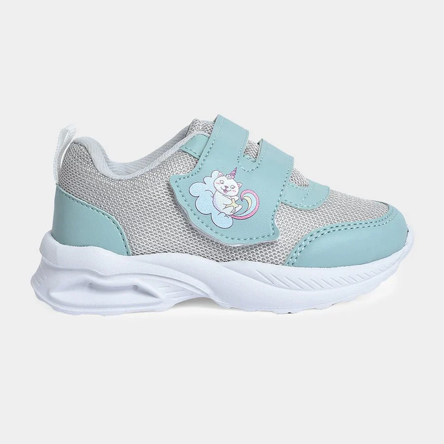 Bloom Pistachio Mesh & Pu Leather Shoes - Image 5