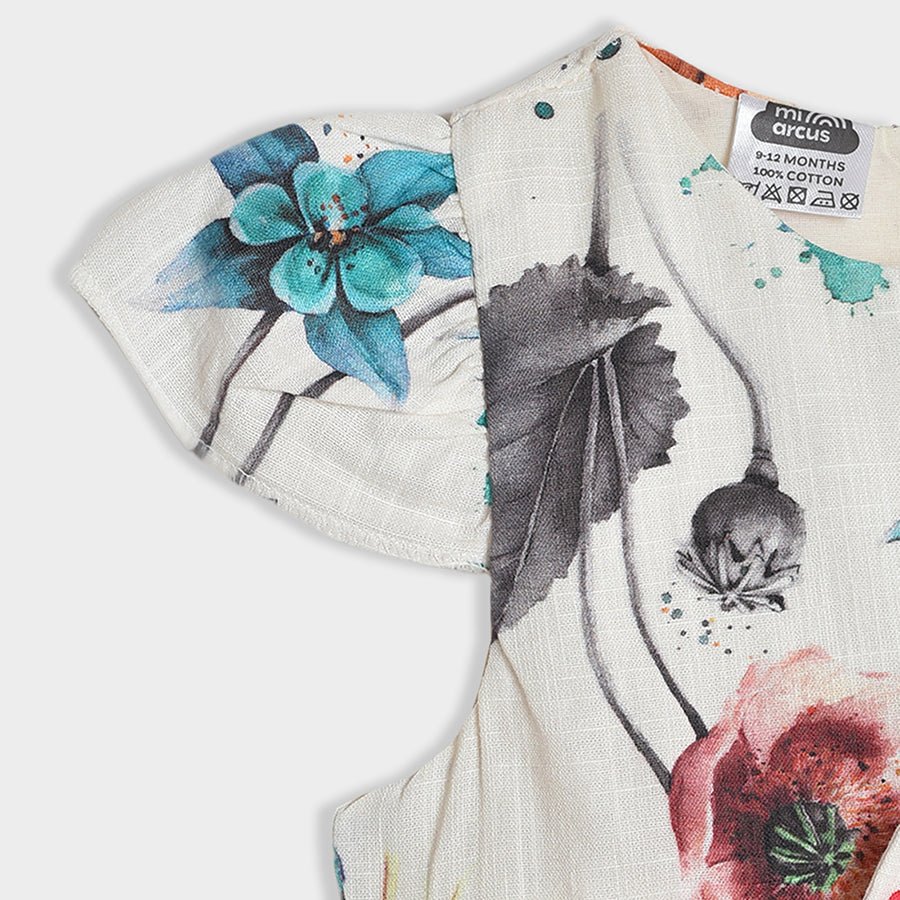 Bloom Woven Floral Dress - Image 3